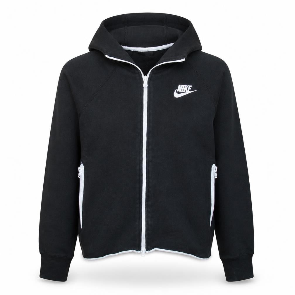 Nike Women’s Black Full Zip Hoodie Size S Cotton Blend