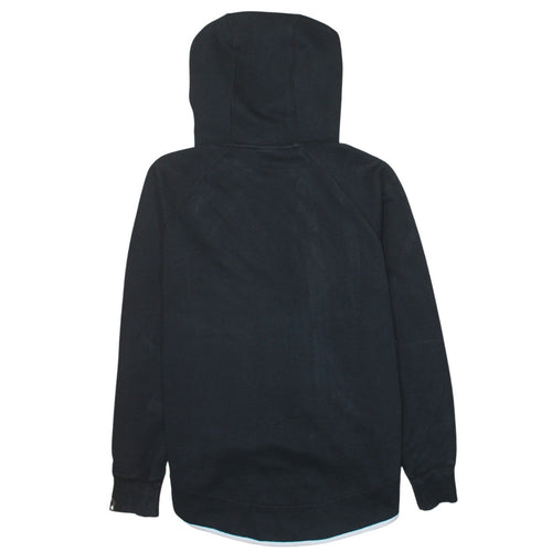 Nike Women’s Black Full Zip Hoodie Size S Cotton Blend