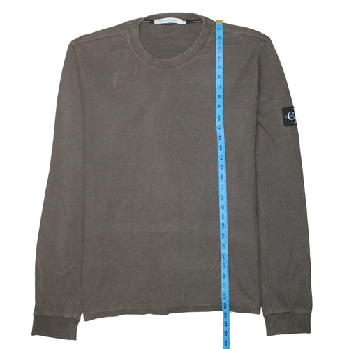 Calvin Klein Jeans Men's Brown 2XL Cotton Crew Neck Sweatshirt