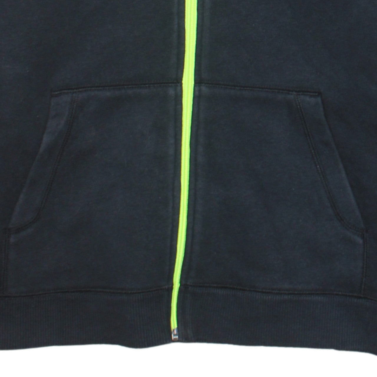 Under Armour Boys Black Full Zip Hoodie YXL Cotton Blend Hooded Sweatshirt