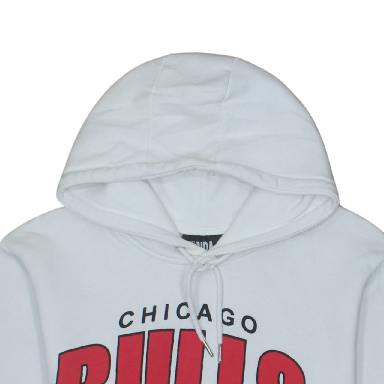 Primark NBA Chicago Bulls White Pullover Hoodie Men's L Graphic