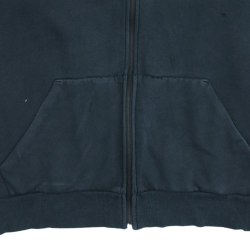 Puma Men's Black Full Zip Hoodie XL Regular Fleece Sportswear