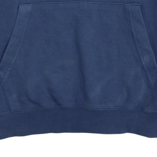 Nike Men's Blue Pullover Hoodie Small Tall Sportswear Logo