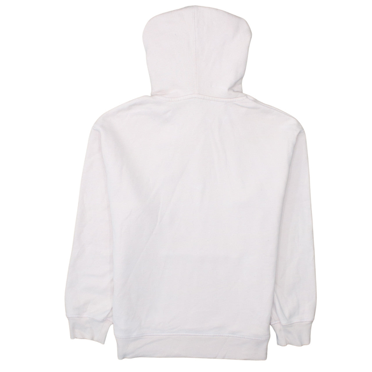 Levi's Men's White Pullover Hoodie Small Cotton Fleece Logo
