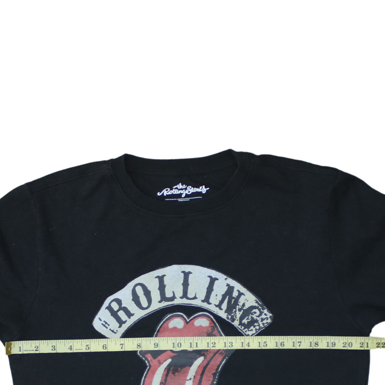 The Rolling Stones Men's Black Graphic Pullover Sweatshirt Size S