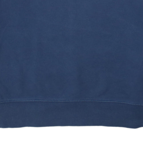 Vans Mens Blue Crew Neck Pullover Sweatshirt Size L Graphic Print