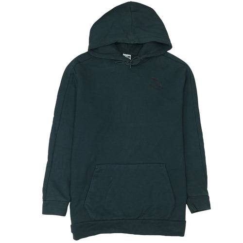 Puma Men’s Green Pullover Hoodie Size L Fleece Regular Fit