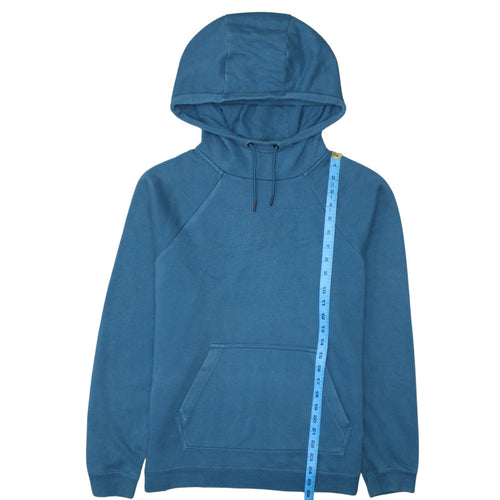 Nike Men's Blue Pullover Hoodie Size M Regular Fit Cotton Blend