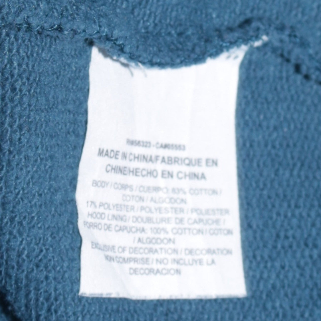 Nike Men's Blue Pullover Hoodie Size M Regular Fit Cotton Blend