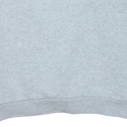 Adidas Women Grey Logo Pullover Sweatshirt M Long Sleeve Casual
