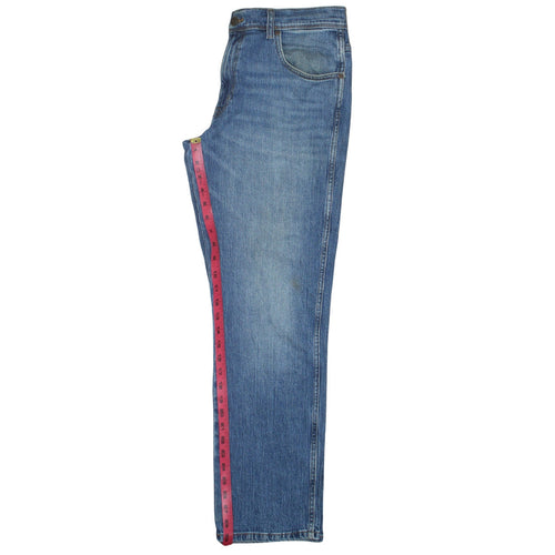 Wrangler Men's Blue Texas Straight Leg Denim Jeans W33 L30