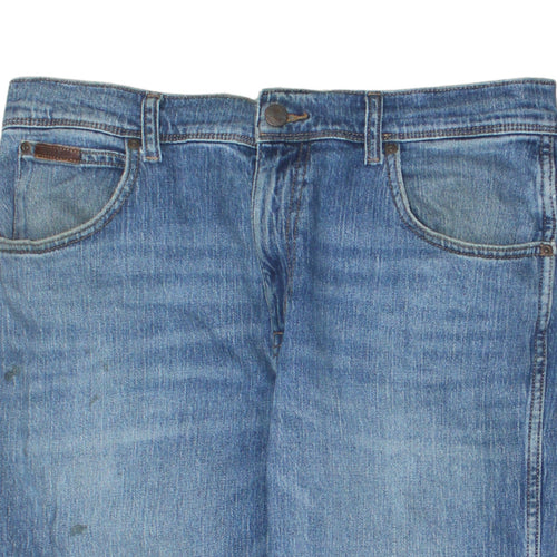 Wrangler Men's Blue Texas Straight Leg Denim Jeans W33 L30
