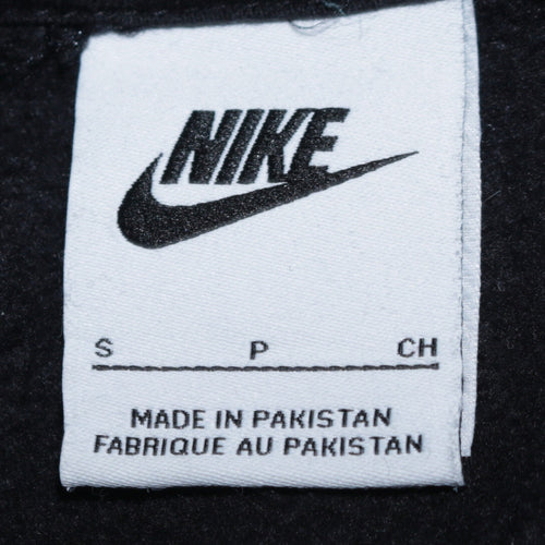 Nike Men's Black Pullover Hoodie Small Sports Fleece Sweatshirt