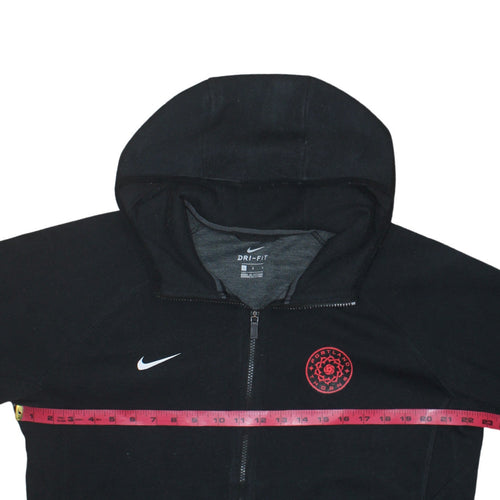 Nike Men's Black Dri-Fit Full Zip Hoodie Size L Sportswear