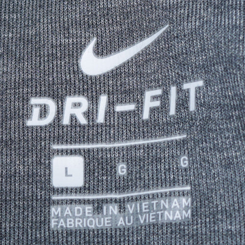 Nike Men's Black Dri-Fit Full Zip Hoodie Size L Sportswear