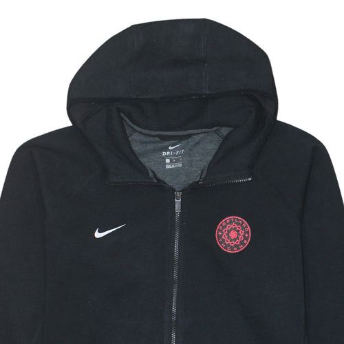 Nike Men's Black Dri-Fit Full Zip Hoodie Size L Sportswear