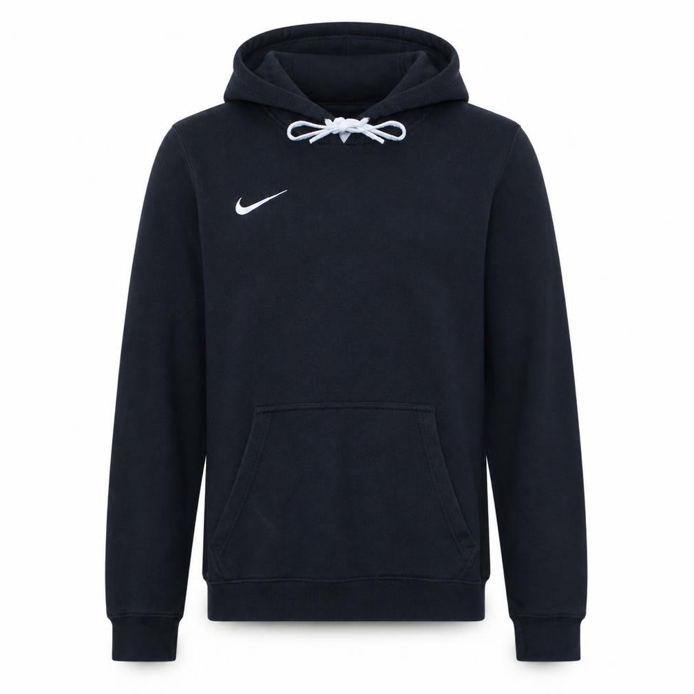 Front view of Nike Men's Black Pullover Hoodie Small Sports Fleece
