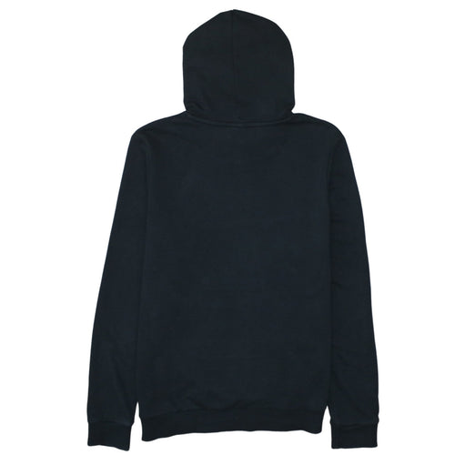 Puma Womens Black Pullover Hoodie L Logo Tape Detail