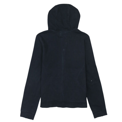 Nike Boys Black Full Zip Hoodie XL 13-15 Years Cotton Blend
