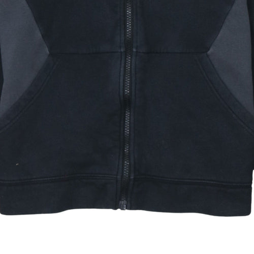 Nike Boys Black Full Zip Hoodie XL 13-15 Years Cotton Blend