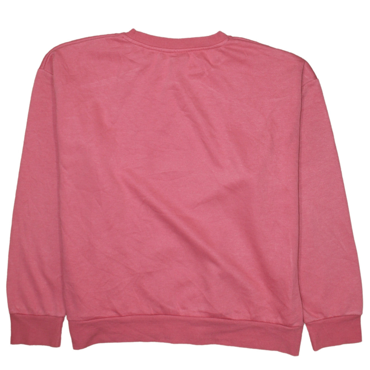 Disney Women Pink Minnie Mouse Sweatshirt XL Crew Neck Pullover