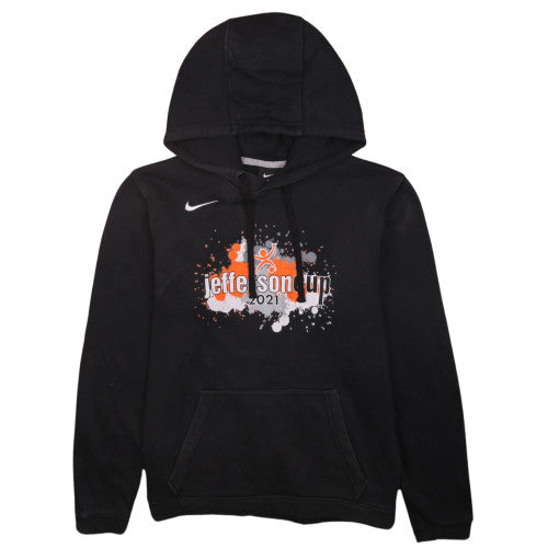 Nike Men's Black Pullover Hoodie Small Graphic Print Jefferson Cup 2021