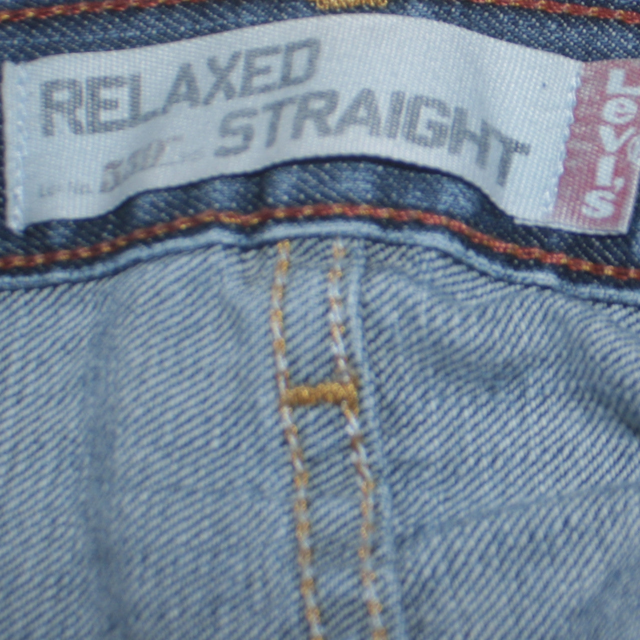 Levi's Men's Blue 559 Relaxed Straight Denim Jeans W36 L32