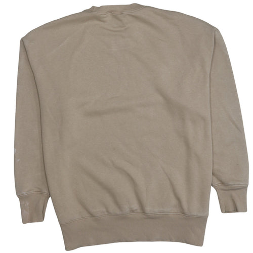 Nike Men's Beige Crew Neck Pullover Sweatshirt Size M
