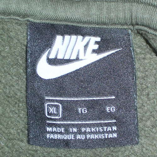Nike Men's Green XL Pullover Hoodie Sweatshirt