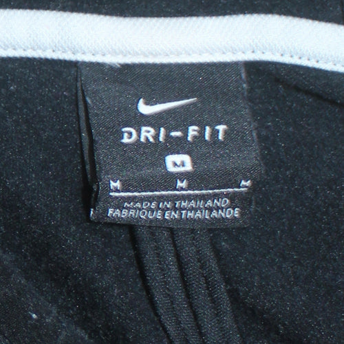 Nike Men's Black Dri-FIT Pullover Athletic Hoodie Medium