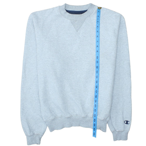 Champion Men's Grey Pullover Crew Neck Sweatshirt Size S