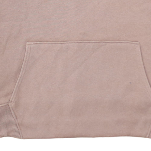 Under Armour Womens Beige Hoodie S Loose Fit Pullover Sweatshirt