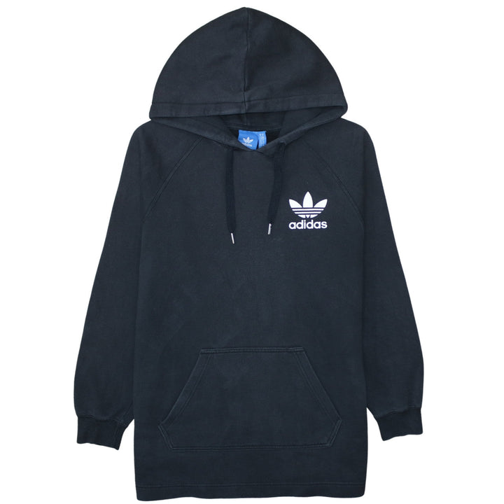 Adidas Men's Black Pullover Hoodie M Sports Fleece Sweatshirt