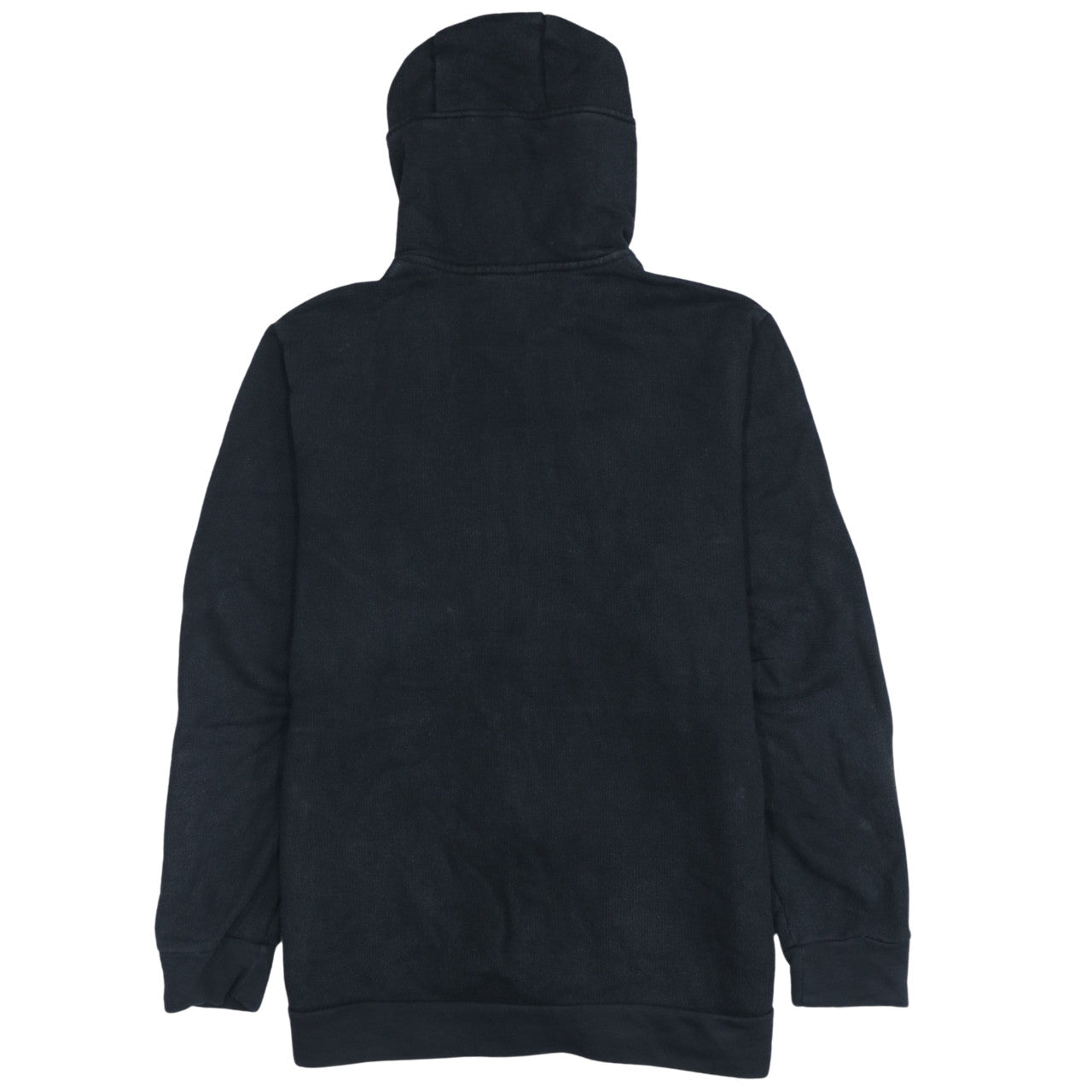 Adidas Men's Black Gold Logo Full Zip Hoodie Size L