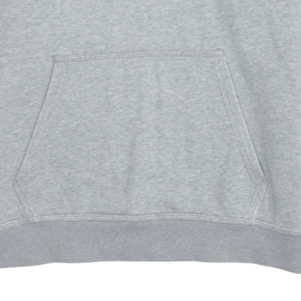 Nike Men Grey Pullover Hoodie L Regular Fit Fleece Sportswear