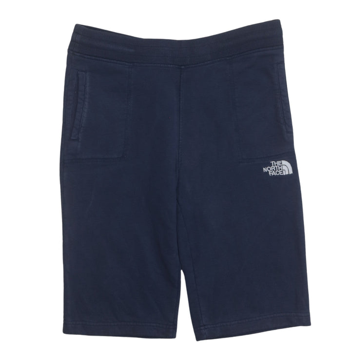 The North Face Boys Blue Sweat Shorts Size 14 Years Regular Fit Fleece