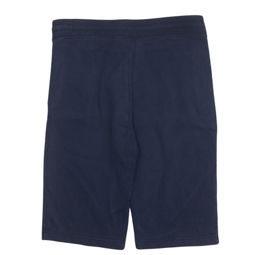The North Face Boys Blue Sweat Shorts Size 14 Years Regular Fit Fleece