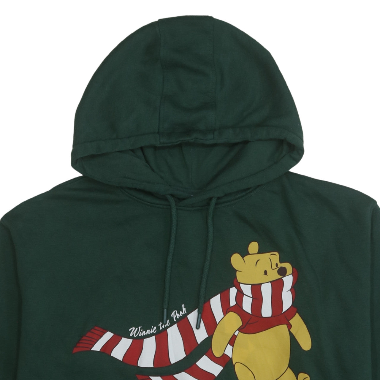 Disney Women Green XL Hoodie Winnie the Pooh Graphic Pullover
