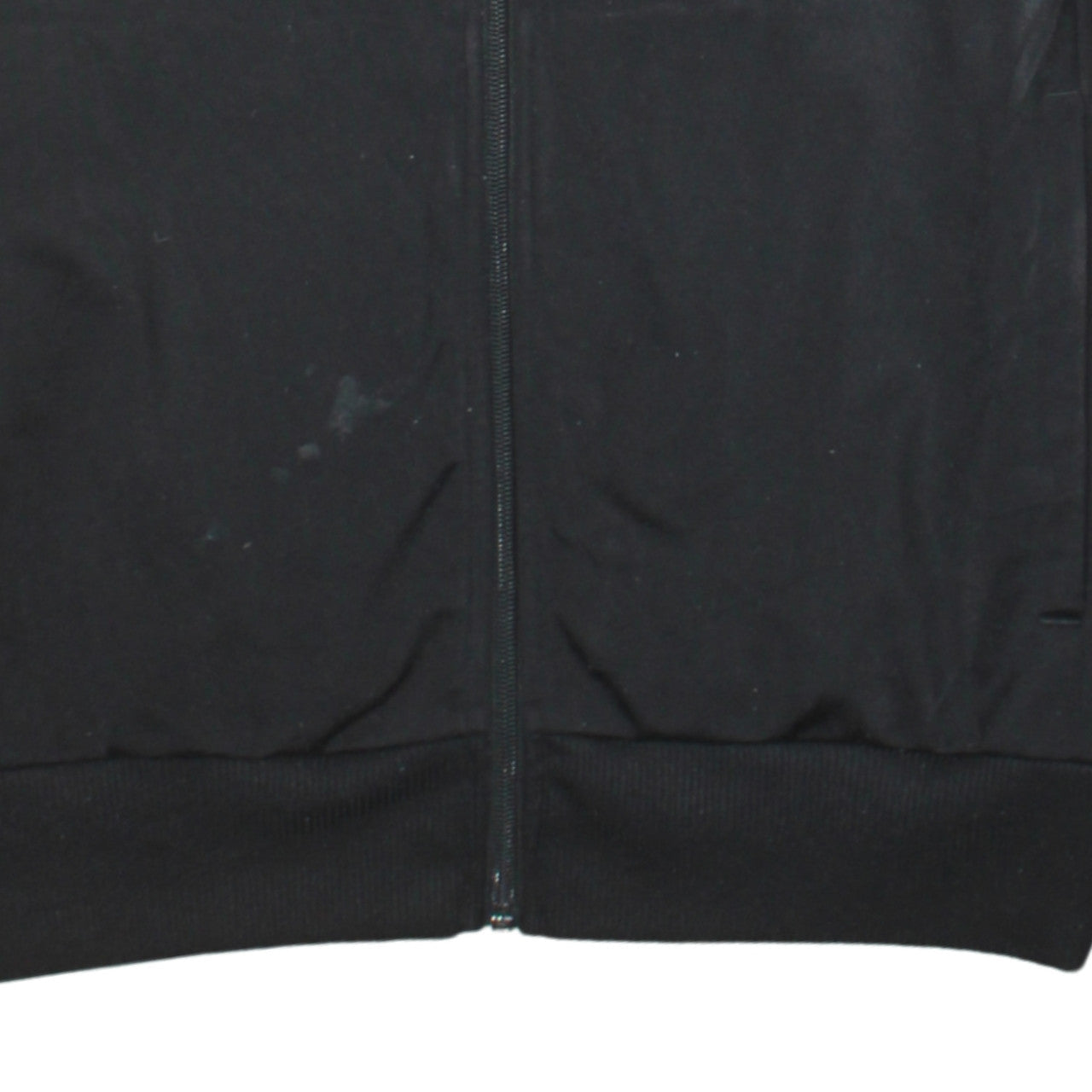 Puma Men's Black Full Zip Sweatshirt Small Collared Sports Top