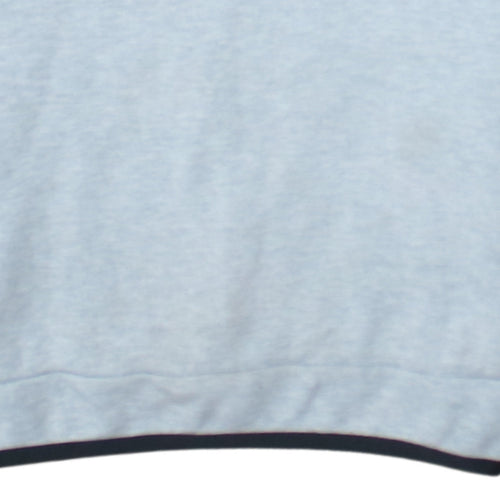 Nike Men's Grey XS 1/2 Zip Hoodie Sweatshirt with Logo
