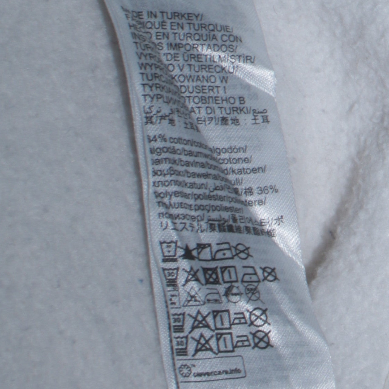 Tommy Hilfiger Men's White Collared 1/4 Zip Sweatshirt M