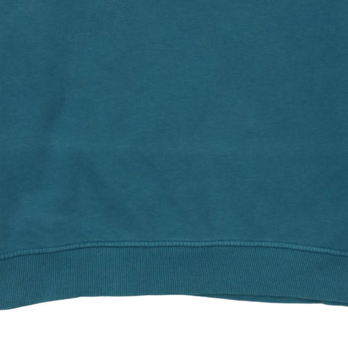 U.S. Polo Assn. Mens Blue L Crew Neck Logo Pullover Sweatshirt