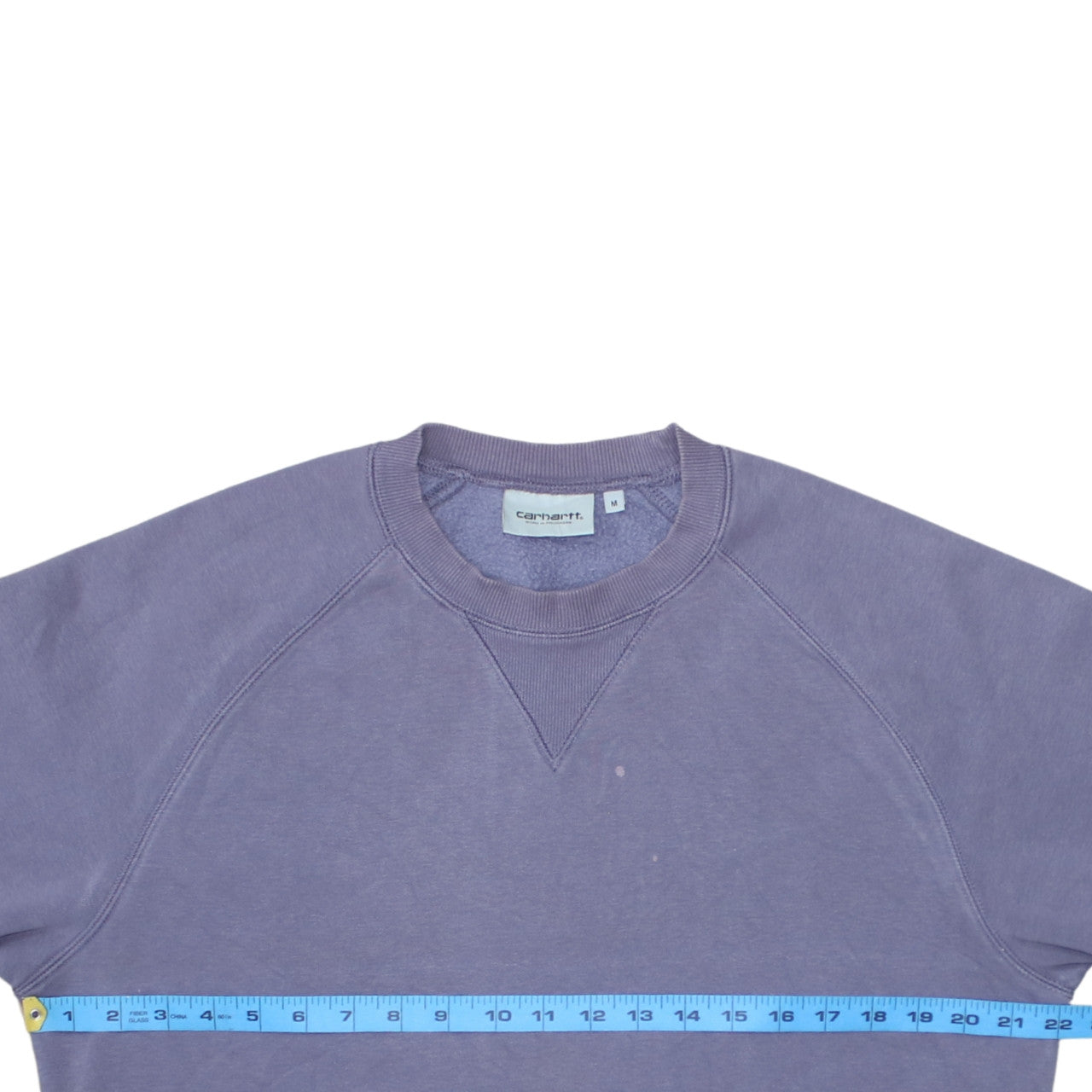 Carhartt Men Purple Pullover Crew Neck Sweatshirt M