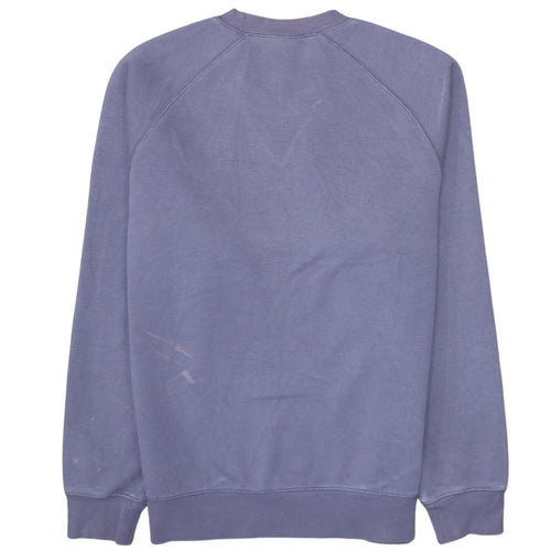 Carhartt Men Purple Pullover Crew Neck Sweatshirt M