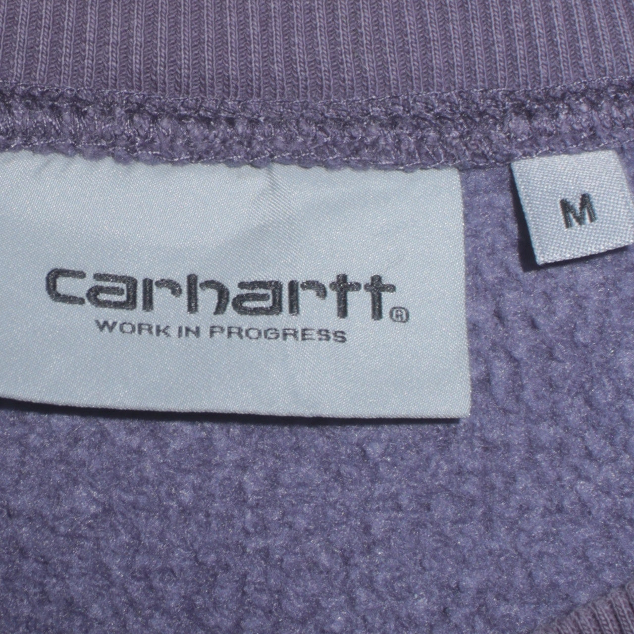 Carhartt Men Purple Pullover Crew Neck Sweatshirt M