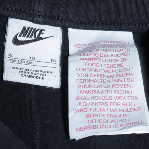 Nike Boys Black XL Jogger Sweatpants Comfy Fleece Trousers