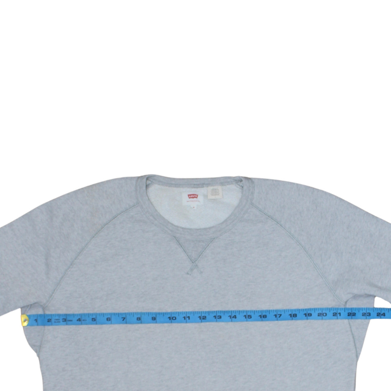 Levi's Men's Grey Crew Neck Pullover Sweatshirt M Regular Fit