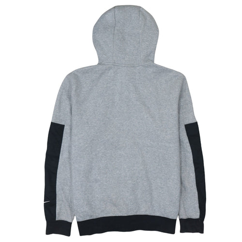 Nike Air Men's Grey & Black Full Zip Hoodie Size M Regular Fit