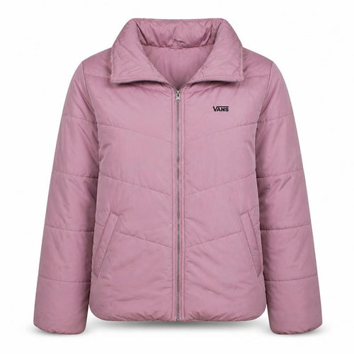 Vans Women’s Pink Puffer Jacket XL Lightweight Quilted Casual