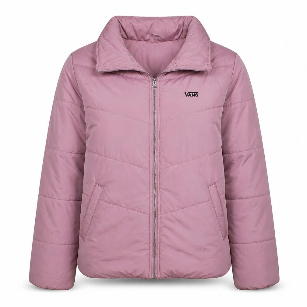 Vans Women’s Pink Puffer Jacket XL Lightweight Quilted Casual